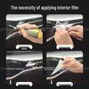 BMW New X3 RHD Interior Protective Film: Center Console & Navigation Screen Tempered Film.