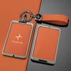 Zinc Alloy Leather Car NFC Card Smart Remote Key Case Cover Shell For Polestar 3 Polestar 4 2023 2024 Keychain Accessories