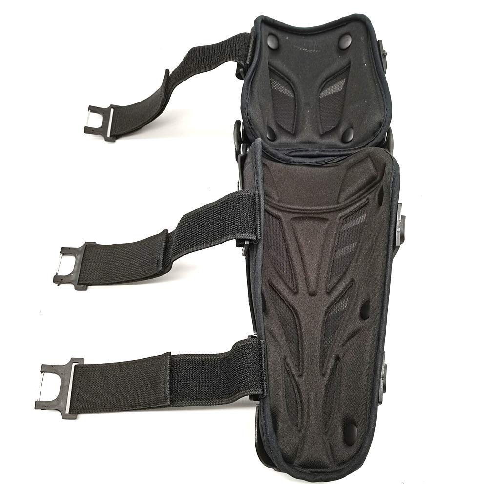 ZSADZS Motorcycle Knee and Shin Impact Set of 1 Protectors, Resistant, (Black)