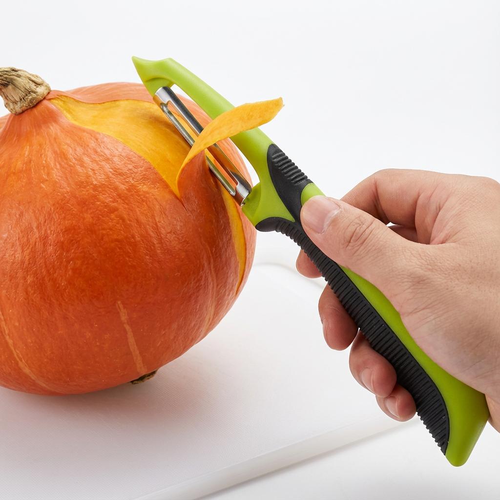 Stainless Steel Multi-Purpose Vegetable Peeler, Sharp Blade. 18x3cm, Ergonomic Handle, Easy to Clean, Durable United States