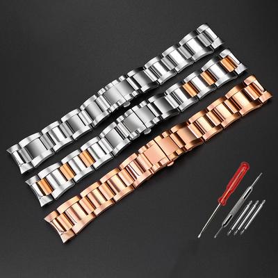 23mm High Quality Stainless Steel Watchband For Cartier W7100037/W7100041/7100015 Series Metalc Watch Bracelets Men Watch Strap