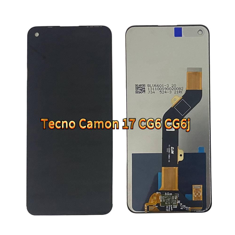 Полная сборка LCD-экрана и дигитайзера для Tecno Camon 17 CG6 CG6j