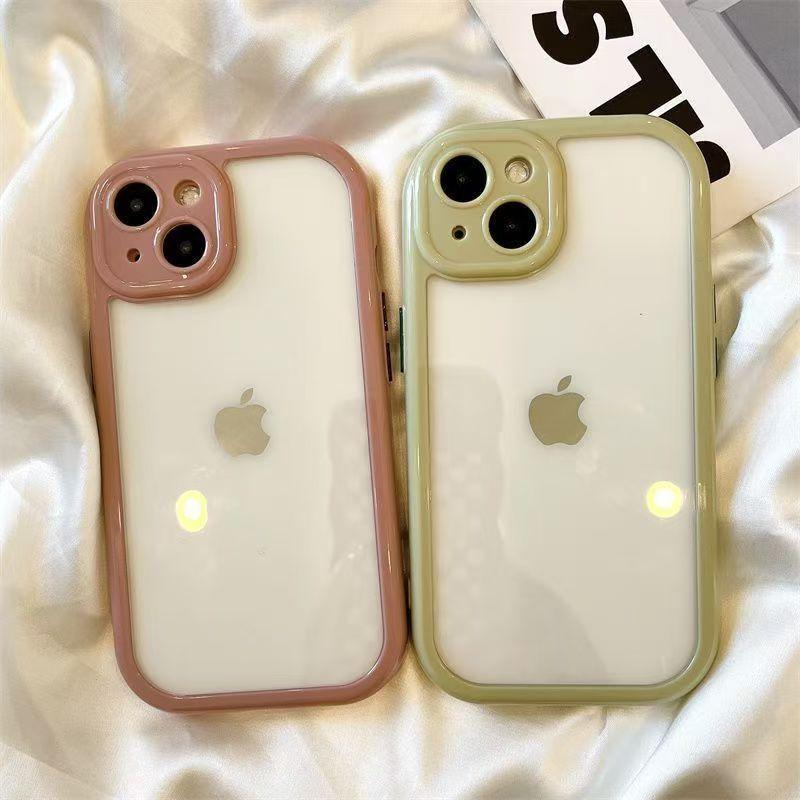 Einfache Butterhülle Geeignet für Apple 16 Handyhülle IPhone 14 Promax Nische 13 Transparent 12 Sturzsicher 11 Sets