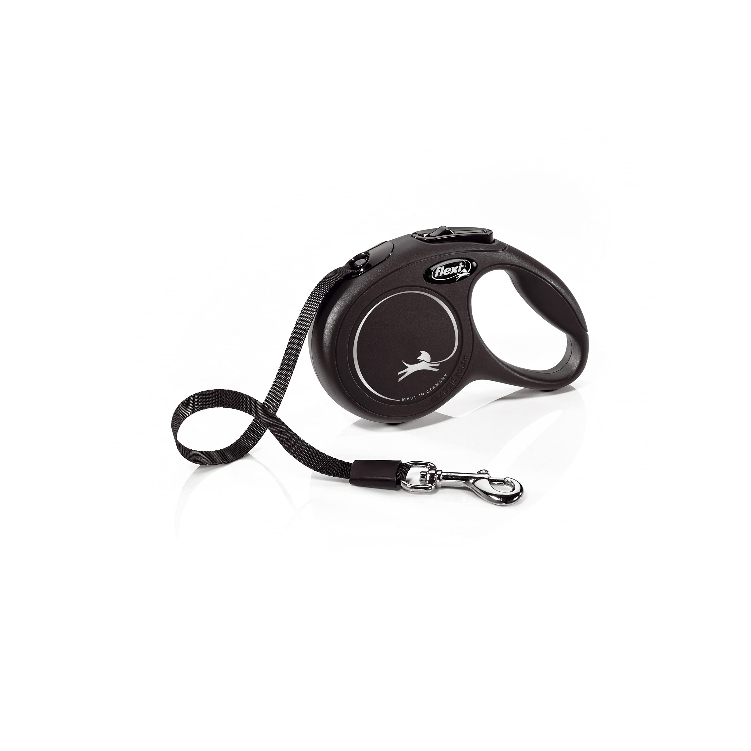 

Flexi New Classic Tape XS (Under 12kg), 3m, Black [Dog Lead]