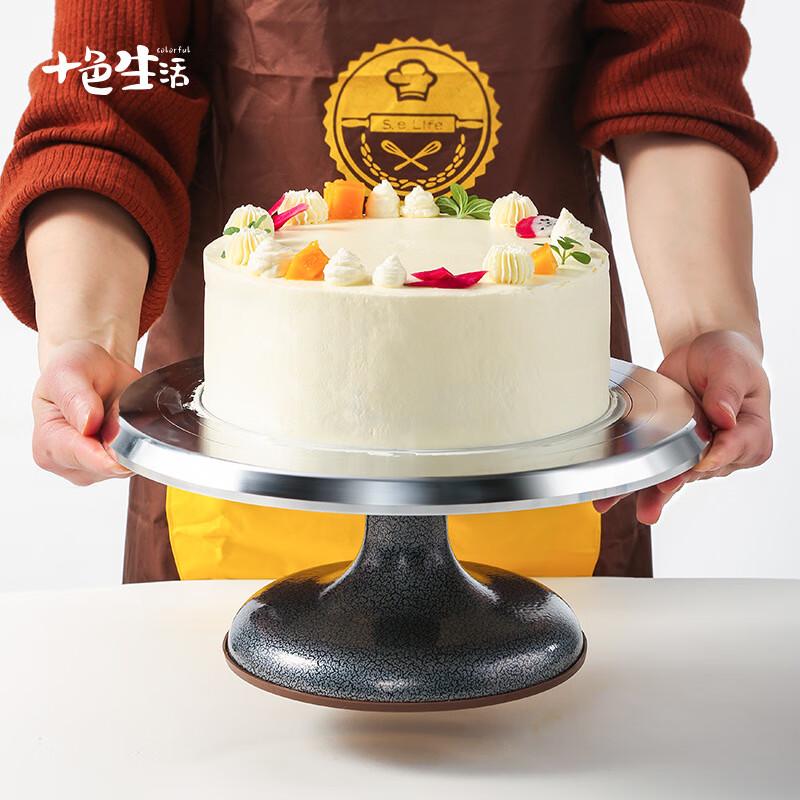 Professional 12-inch Aluminum Alloy Cake Decorating Turntable