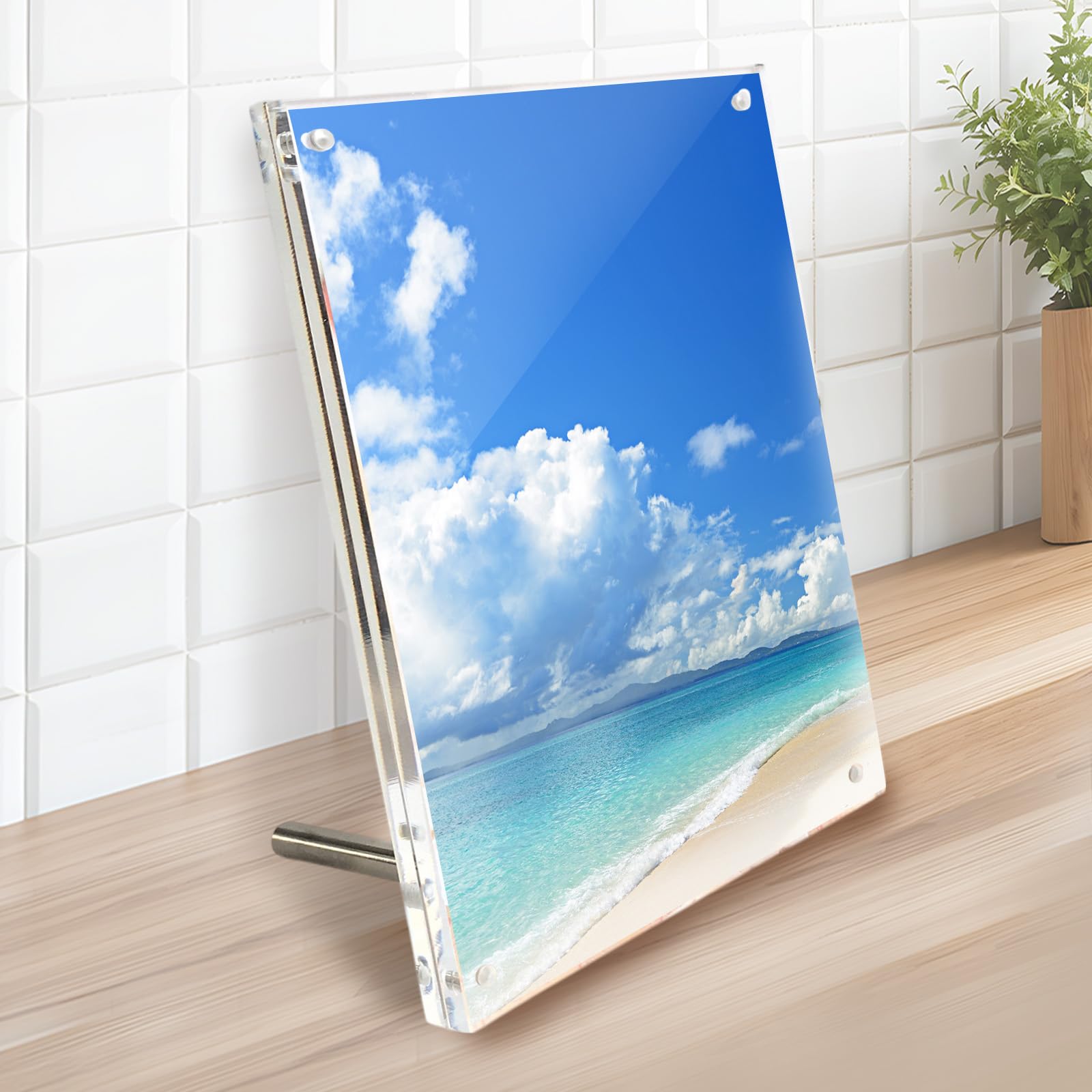 

Goyo Акриловая Магнитная 2л Вертикальная и Подставка для Фото Сильный Магнит G-907 Рамка, Размер, Прозрачный, Настольный, Горизонтальный, Рамка, Включено,