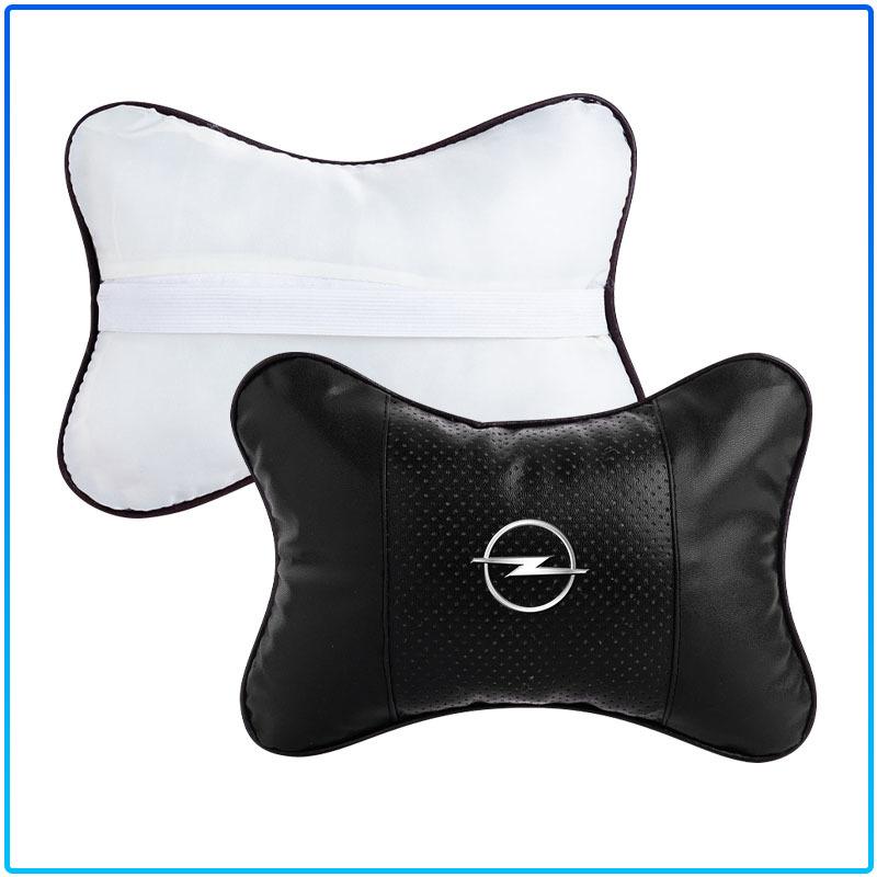 1/2Pcs Car Neck Pillows Car Headrest Cushion Support Seat Accessories For Opel Astra H G J Insignia Mokka Zafira Corsa Vectra B C D