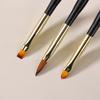 Yousheng 3Pcs Nail Brush Multifunctional DIY Double Head 3D Tips Manicure Drawing Brush for Nail Salon