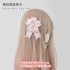 Bow Lace Headband Hair Clip Headband Kc Flat Hat Pink Lolita Hair Accessories Hairpin