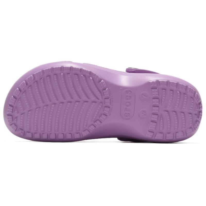 Crocs Classic Clouds Retro Beach Shoe Sandals Purple Women's