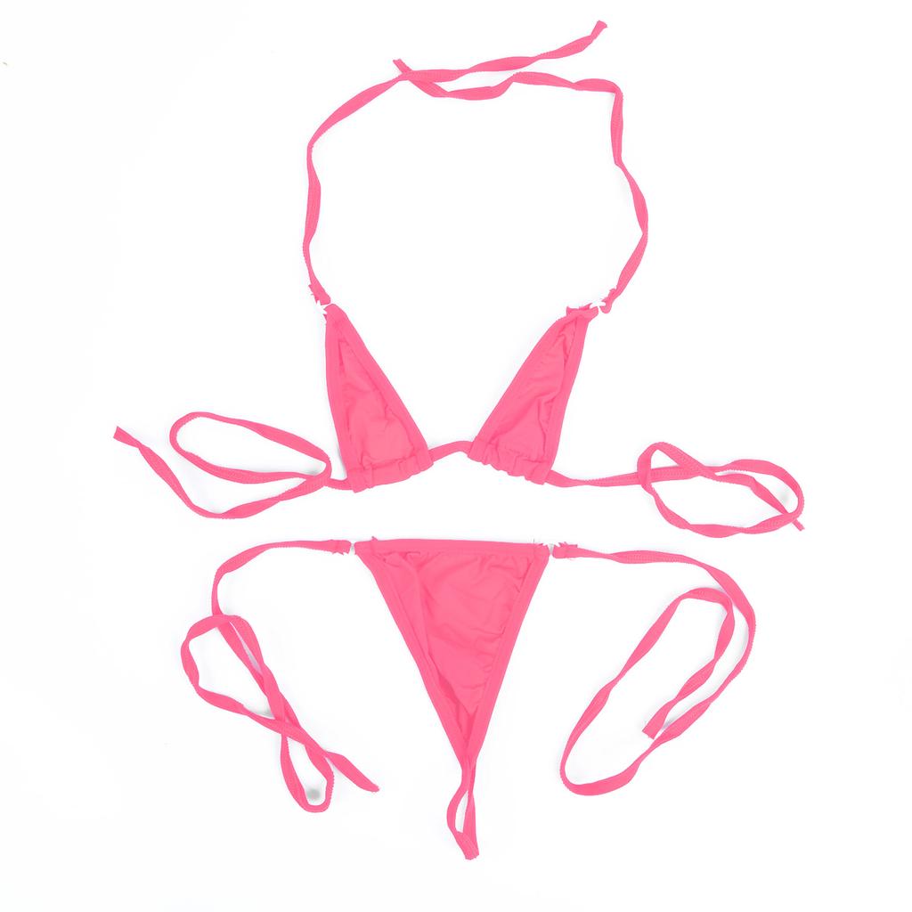 Girls G-String Bikini Set Bra Tops Thong Lingerie Underwear Swimwear Sexy