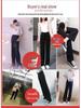 Petite Floor-Length Wide-Leg Pants Women's Drape Spring/Autumn Straight-Leg 2026 Style for Short Women, Summer Thin