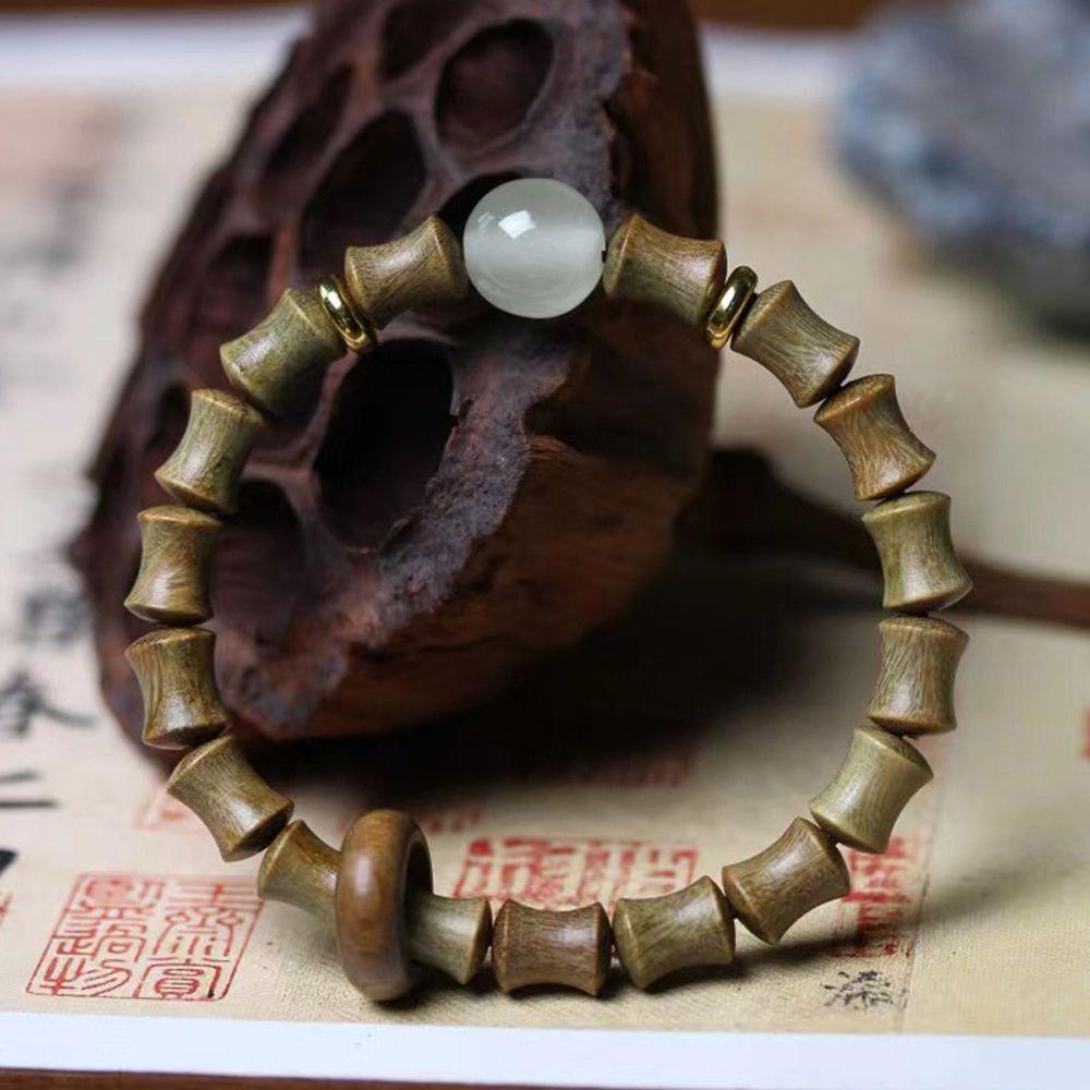 Rosary Decoration Bracelet Women Jewelry Accessories Evernight Bracelet Green Sandalwood Hand Rings