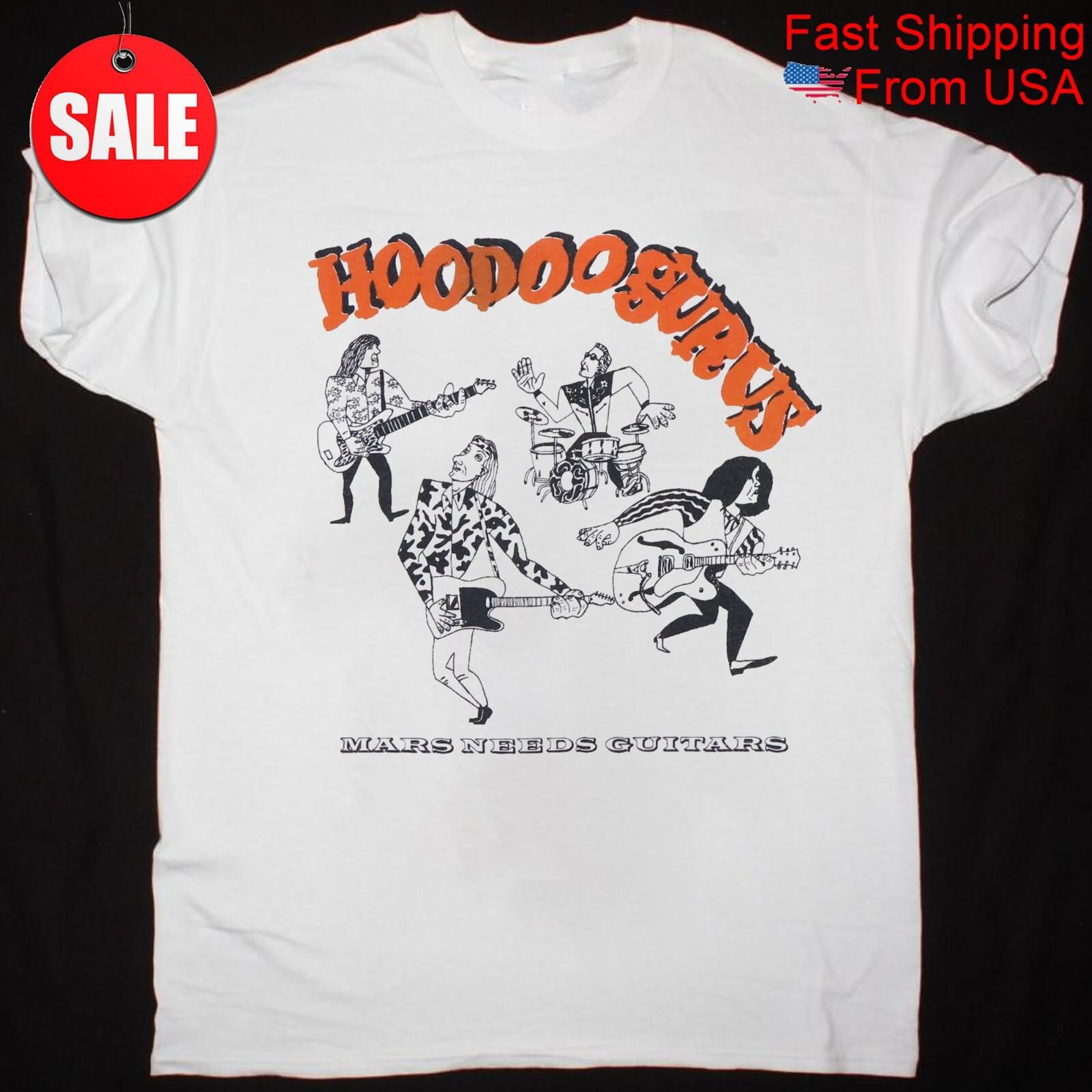 New Hoodoo Gurus Mars Needs Guitars 1985 Gift For Fans Shirt 1LU950 S