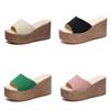 Sandali con plateau estivi da donna in ecopelle per comfort casual