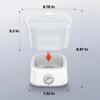 Portable Mini Towel Steamer - Fast Heating Spa Equipment Holds 12 Wet Towels for Facial Beauty