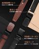ObiOri Belt Mens Genuine Leather Tochigi Made Japan Auto Lock Type Infinite Adjustment Hole-less Casual Business Suit Easy Use Size Adjustable Box