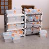 Dollhouse 5/10Pcs Home Home Decoration Dollhouse Mini Storage Box Clear Toolbox Model Dolls House Micro Scene Decor Props
