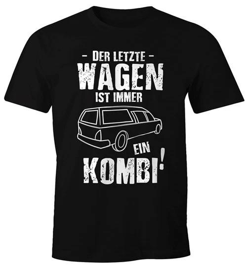 Mens Sarcastic T-Shirt The Last Car Is Always A Combo Fun Shirt L