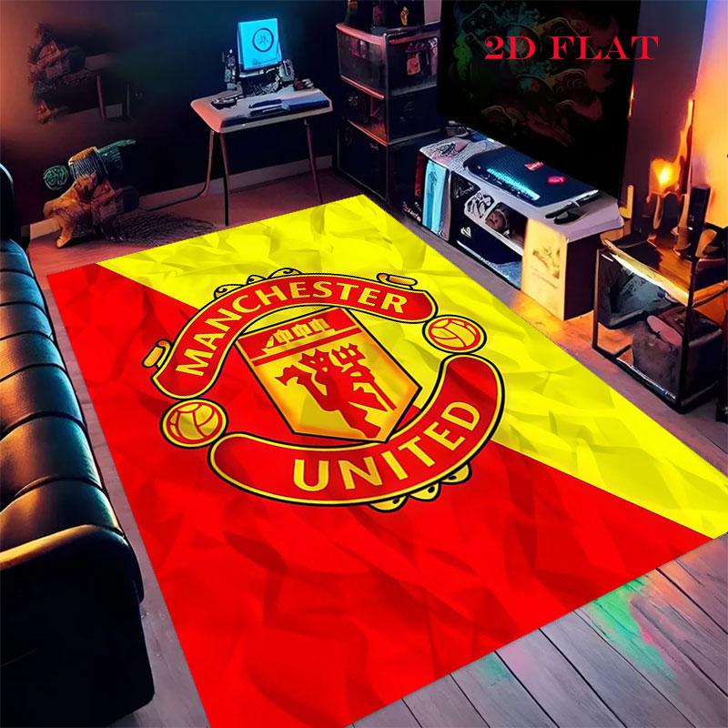 Round MUFC Rug Carpet Rug for Living Room Bedroom Home Sofa Decoration,Kids play Nonslip Floor Mat