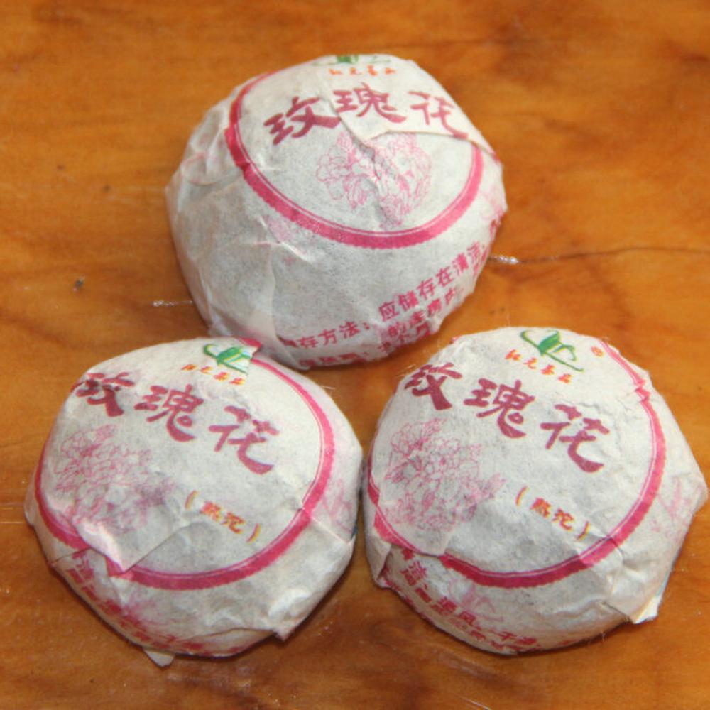 Чай Hongyuan Чай Пуэр Мини-чай Туо [Роза Туо] Вареный чай 200 г в бамбуковой упаковке — фото 3