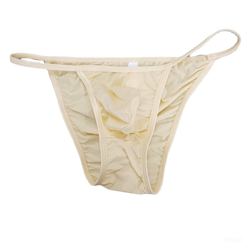 Underpants Mens Brief Comfort Comfortable Ice Silk