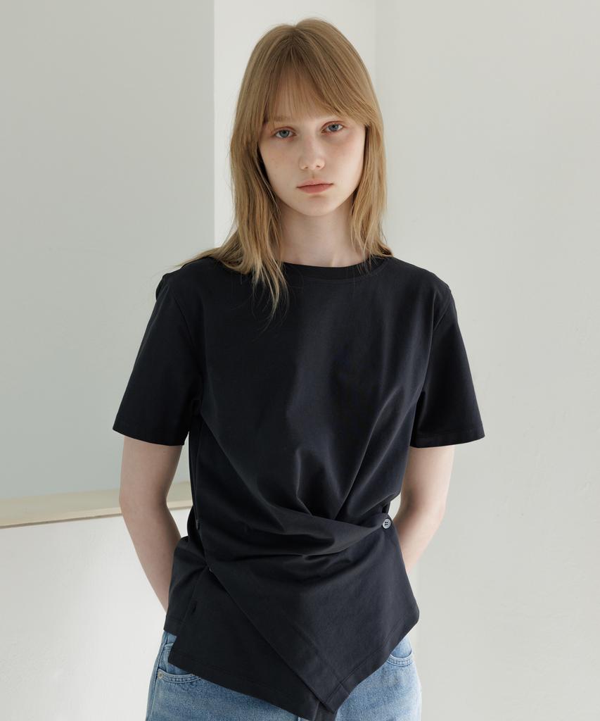Leumeme Elan Drape Jersey Top_3Colors