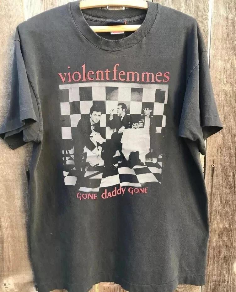 Violent Femmes Band Charcoal Cotton  Unisex S-5XL Unisex T-Shirt XXXL