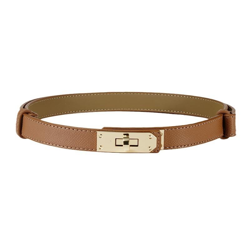 New Lady's Button-down Belt, Telescopic Waist Belt, Women's Dress, Waist-cinching and Adjustable Casual Belt, Clothing Accessories