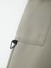 IKALOOK Flap Pocket Elastic Waist Fleece Cargo Pants Dpt108