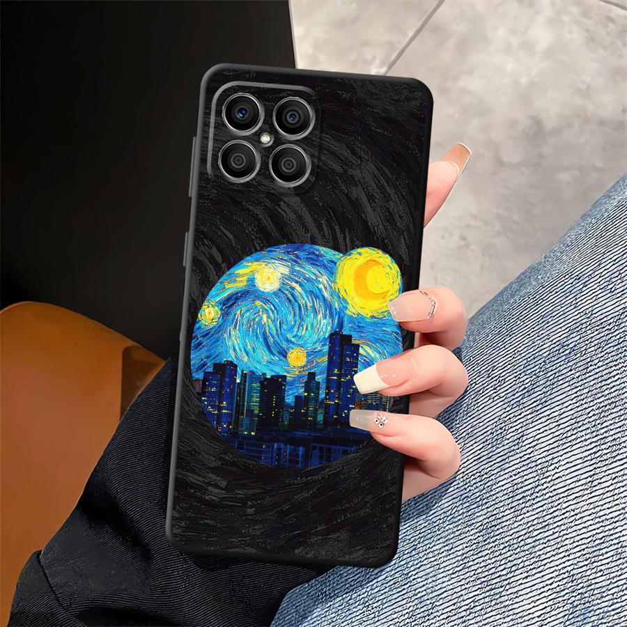 Funda Phone Cover Case for Honor X7 8X Magic5Lite X8 70 X5b 90 X6 X9a 200 400 Lite Creative City Pattern
