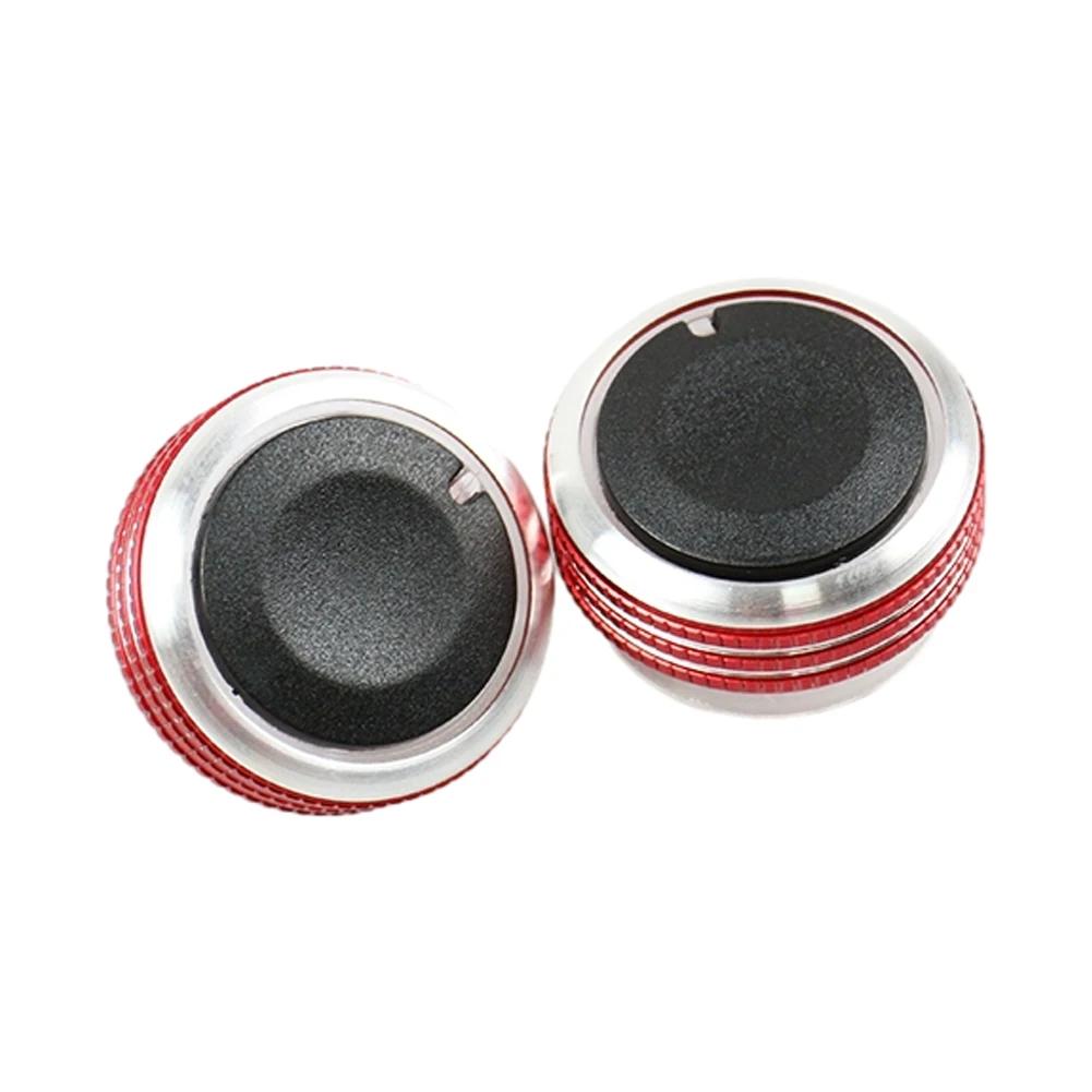 2PCS Car Air Conditioning Knob for Kia Rio K2 KX Cross AC Heat Control Switch Knobs for Hyundai Solaris 2017 2018 2019 2020 2024