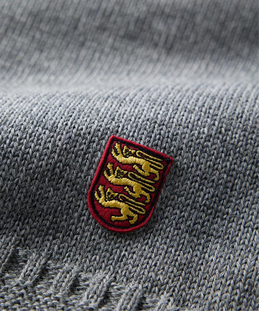 Geonjiulleunseu Fisherman Whole Garment Sweater - Mid Grey