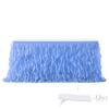 183cm*76cm Ruffle Table Skirt Multicolor Table Skirt Elegant Tulle Table Skirt  for Baby Shower