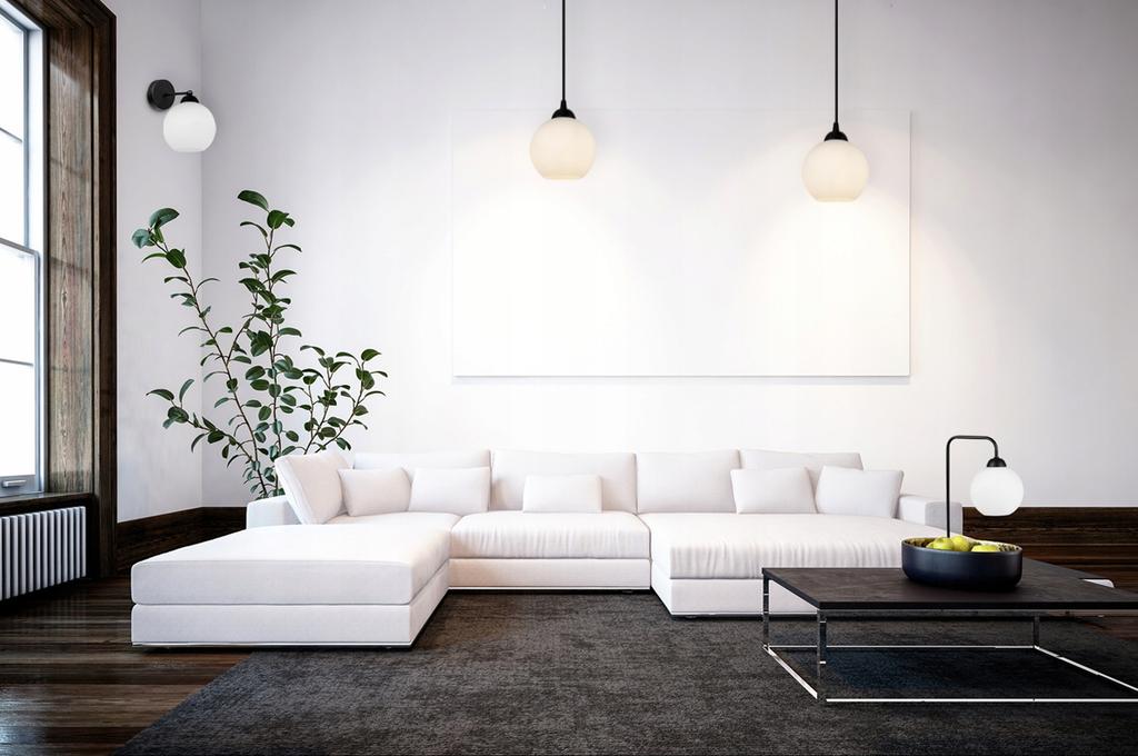CLASSIC WALL LAMP ELEGANT GLASS SHADE