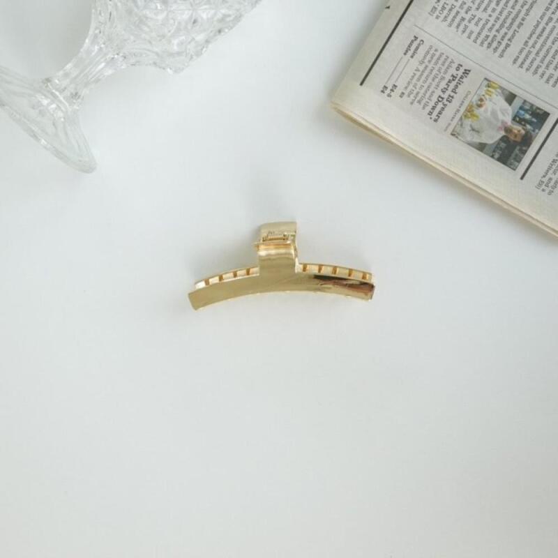 Niki Lu Hair Clip Women s Gold Half Updo Silver Hair gold