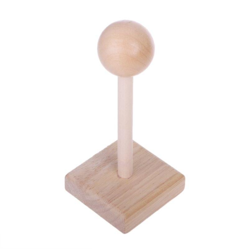 Children Rainbow Tower Ferrule Wooden Toy Stacking Circle Baby Early Childhood Education Puzzle Ring Montessoris Toys Kids