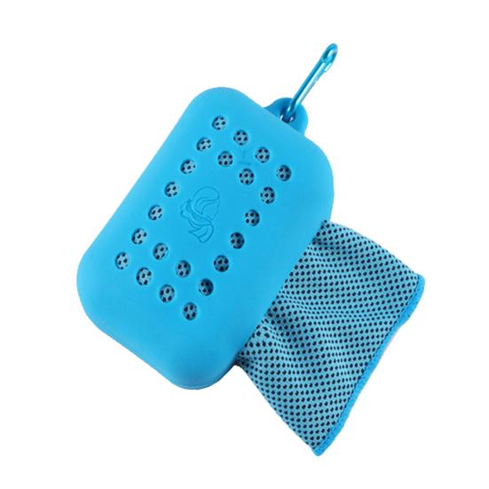 

30x90 см уличное быстросохнущее мгновенное ледяное охлаждающее полотенце спортивная мочалка для йоги небесно-голубой