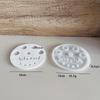 Round Silicone Mold For DIY LED Candle Holders Sturdy And Easy To Demold For Creative Homes Decors Projects