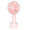Ventilateur de refroidissement personnel rechargeable par USB, Ventilateur portable de taille compacte avec 3 vitesses, Angle réglable, Léger, Portable, Ventilateur manuel pour voyage, maison