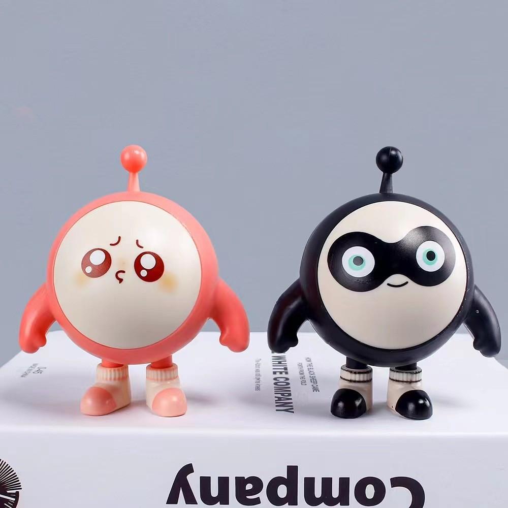 Egg Party Game Character Model Dolls Set With Fun Style For Playroom And Office Decor