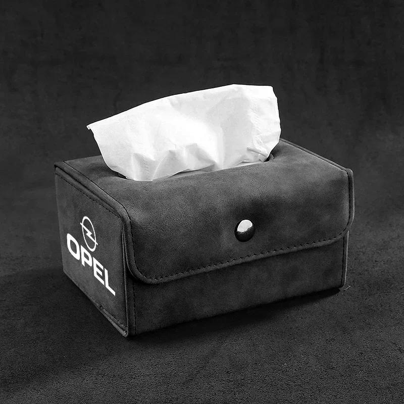 AAHG1 Car Interior Tissue Box Paper Towel Storage Case For Opel Meriva Corsa Astra Vivaro Signum Insignia Mokka Adam Combo Junior