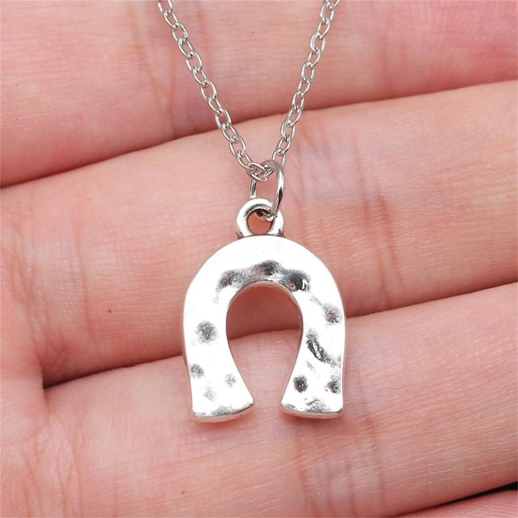 

Necklace Chokers 40cm Short Chain Tools Decoration Minimalist Jewelry Components QN076 A29-1pcs-14x19mm