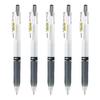 Zebra Sarasa Mark On Gel Ballpoint Set of Pen, 0.5mm, Black, 5, P-JJ77-BK5-AZ