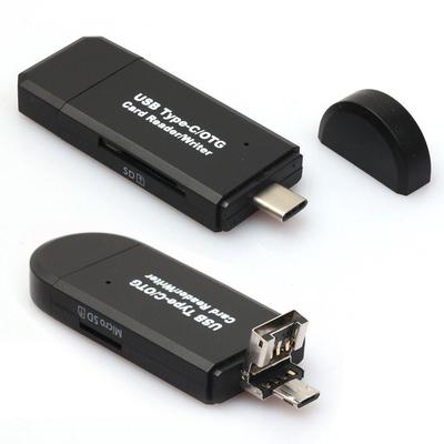 USB Multifunction Card Reader SD Card TF Triplet OTG Smart Adapter For Macbook