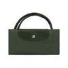 Longchamp Le Pliage Green 45 Short Handle Large Capacity Canvas And Leather Tote Bag Women tote bags 1624919479