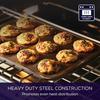 Nonstick Muffin Pan 12-Cup Bakeware Heavy Gauge Steel Durable Nonstick Surface Easy Release Wide Handles Oven Safe 450F