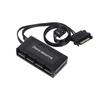 Internal USB USB Expansion Hub with SATA Compact USB Splitter Dual Display Ideal for PC Cable Black Pano-mounts Hub, Magnetic, Motherboard, 2.0 Hub,