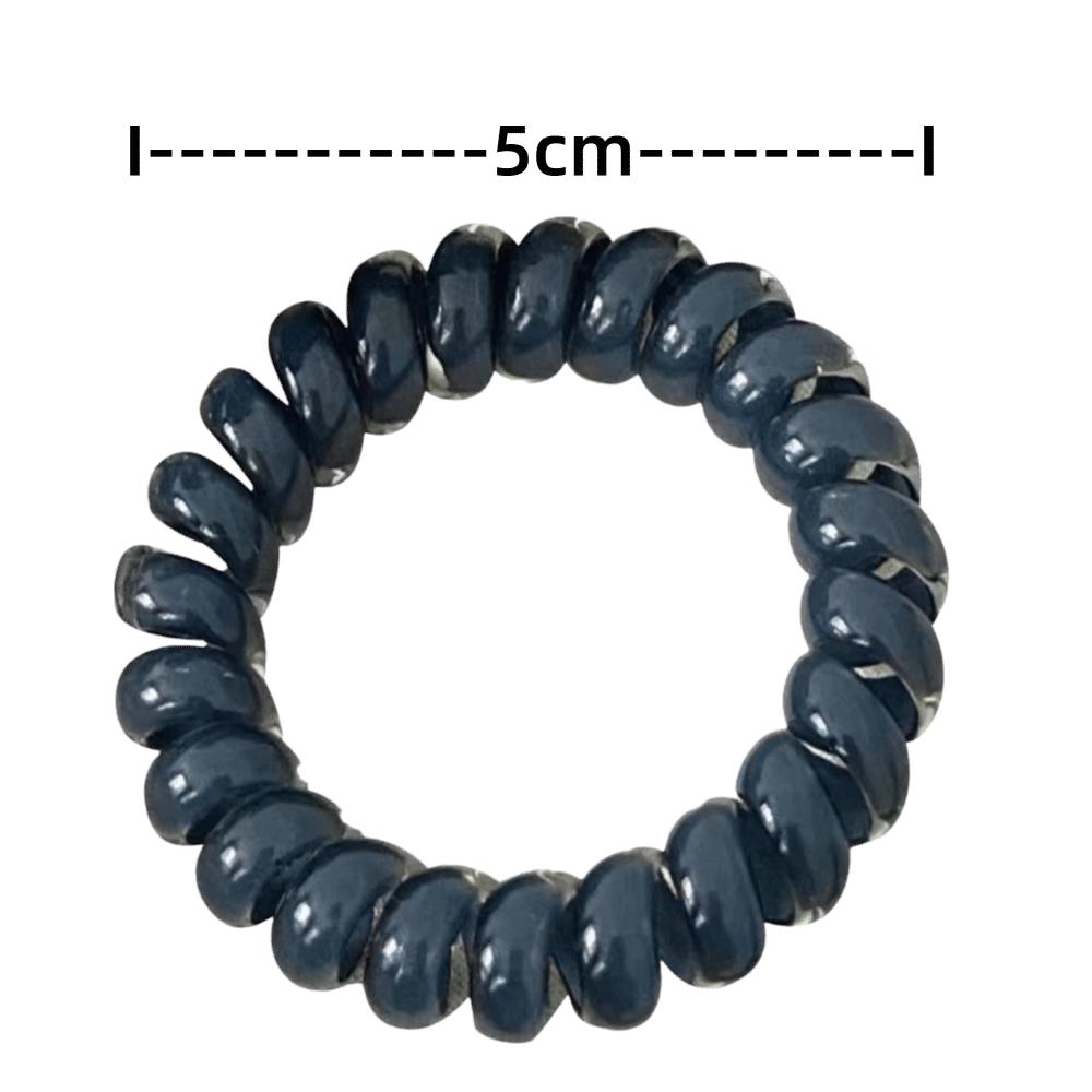 Jelly Color Phone Line Headband Versatile Elastic Hair Bands Bunch Hair Tie For Women Girls