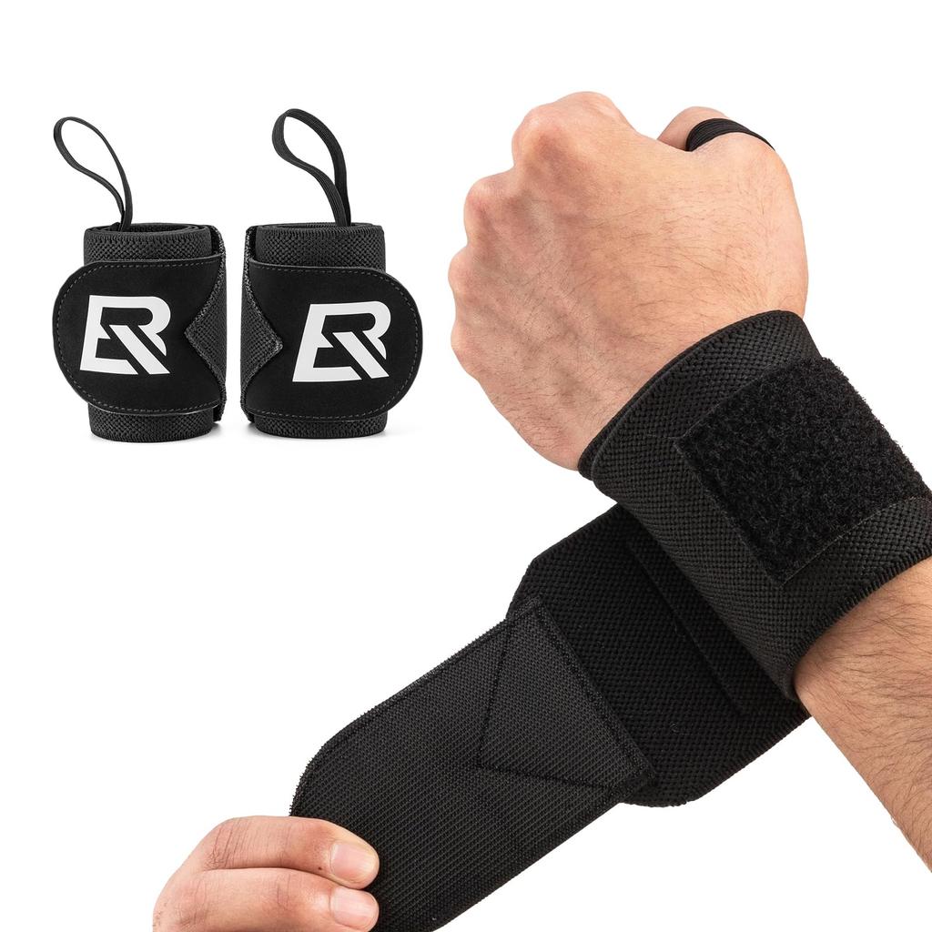 ROCKBROS Zápěstní bandáže pro silovou lavici Snižují namáhání zápěstí a předcházejí zraněním Pro muže do posilovny a Sada levé a pravé na trénink, Tlak, Chrání,